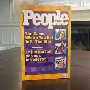 Factory Sealed 2002 People Weekly Board Game People Magazine Bilingual Game